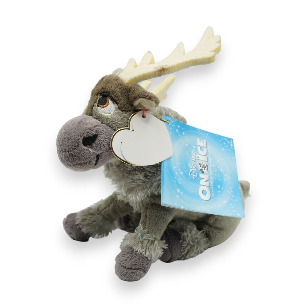 TY Sparkle Disney‎ Frozen Sven 8" Plush Reindeer Deer Stuffed Animal Beanbag